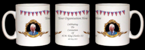 King Charles III Coronation Coaster, Coronation mug, Coronation Memorabilia, Coronation Range. Royal Family