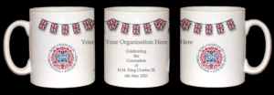King Charles III Coronation Coaster, Coronation mug, Coronation Memorabilia, Coronation Range. Royal Family